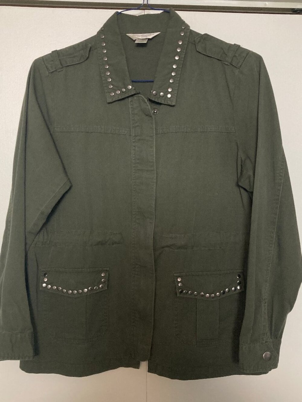 Utility Jacket w/ Stud Accents